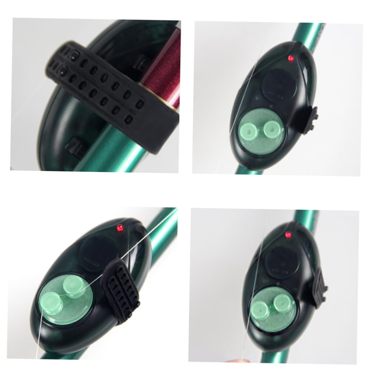 Toddmomy 6 Piezas De Alarma De Pesca Alarma De Picadura De Pescado Alarma De Caña De Pescar Alarma De Caña De Pescar Alarmas De Cebo Alarma De Línea De Pesca Accesorios De Pesca Alarmas De