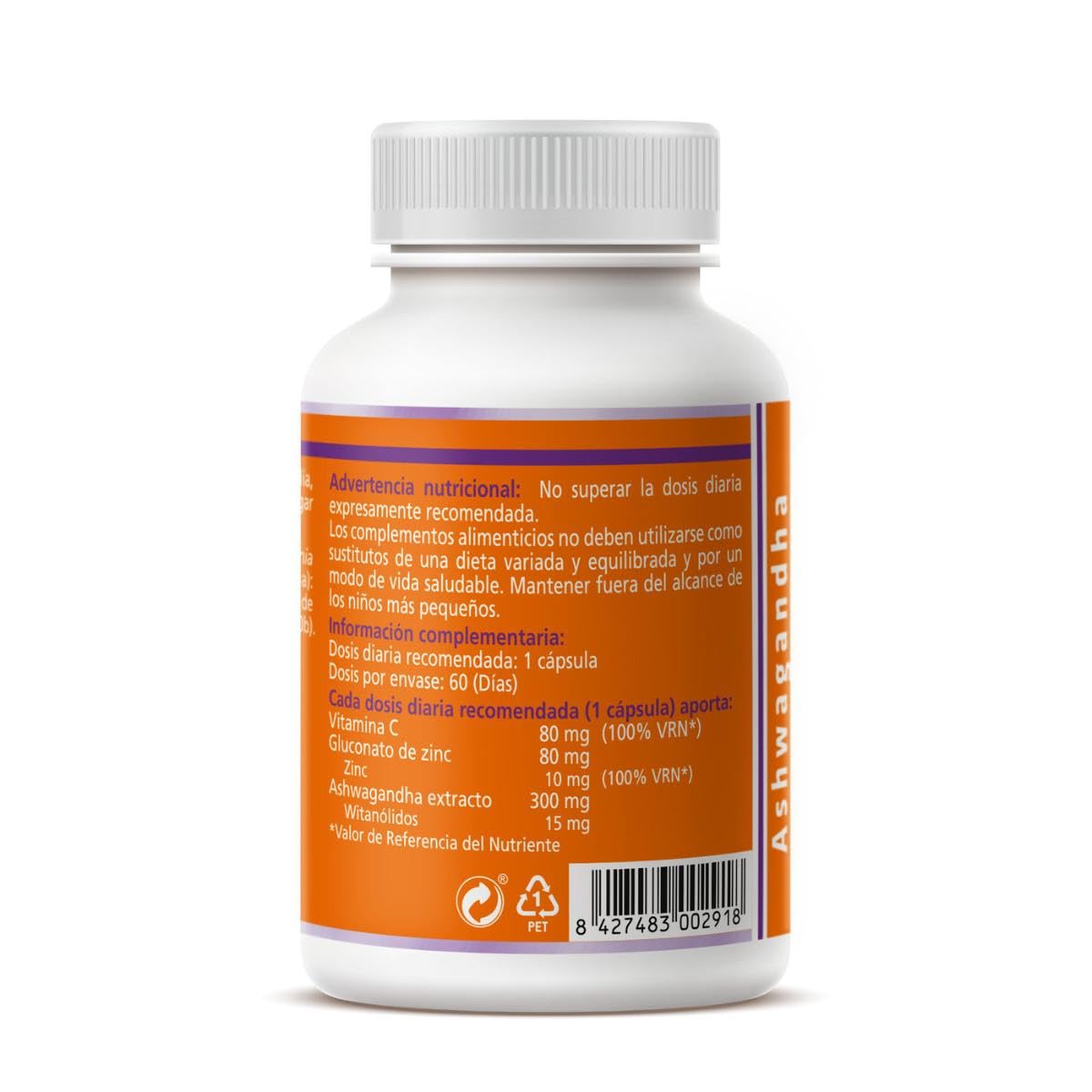 ASHWAGANDHA 60 Capsulas