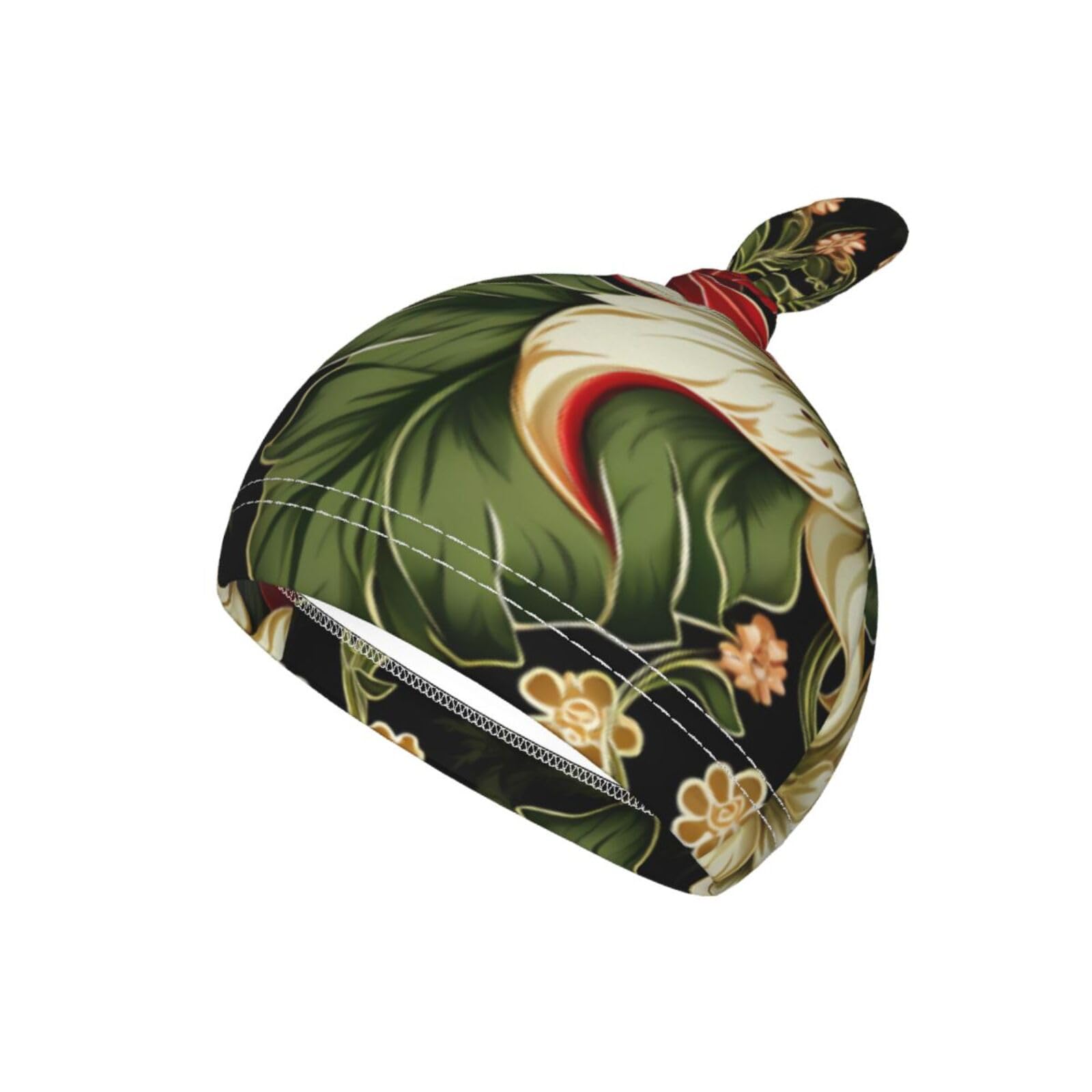 3D boho kwiaty koc i czapka dla noworodków, przytulny szal dla niemowląt, malucha, komfort, 29 x 53 cm