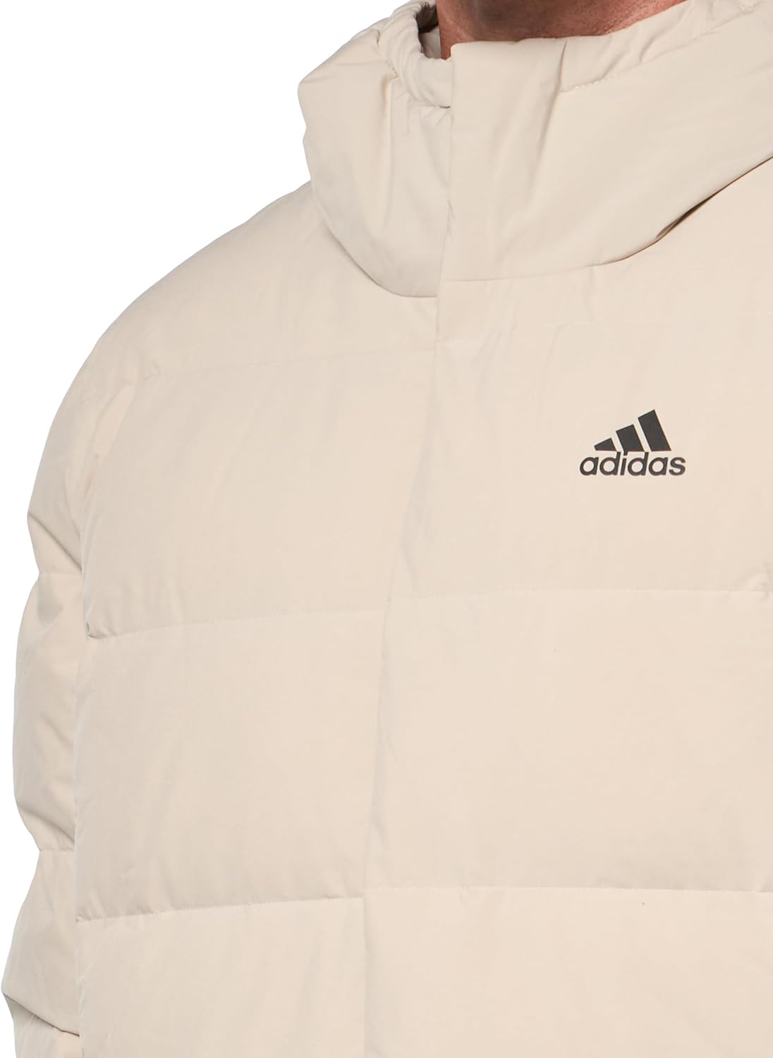 adidas Mens Helionic Hooded Down Jacket - Image 3