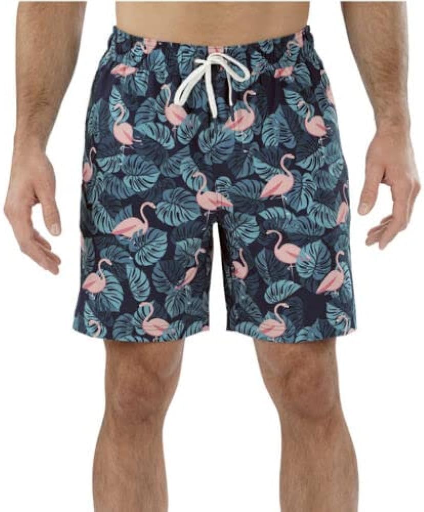 Member's Mark Men's Resort Swim Trunk (US, Alpha, XX-Large, Regular, Regular, Blue Cove)