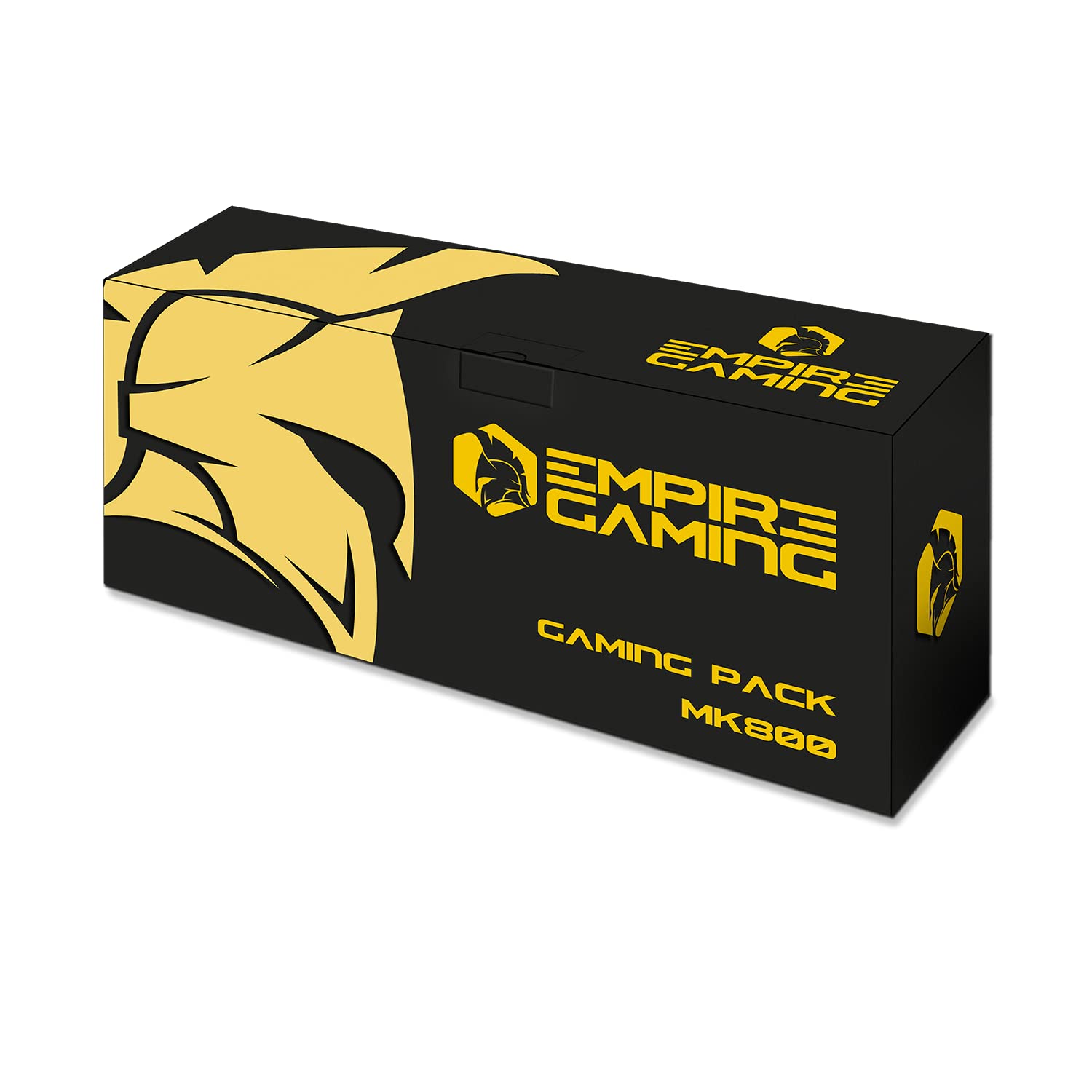 EMPIRE GAMING - Pack 3 in 1 MK800 - Gaming-Tastatur QWERTZ Deutsche RGB 105 Tasten 19 Anti-Ghosting-Tasten -Ergonomische RGB Gamer-Mouse 2400 DPI -Mousepad -PC PS4 PS5 Xbox One/Series Mac