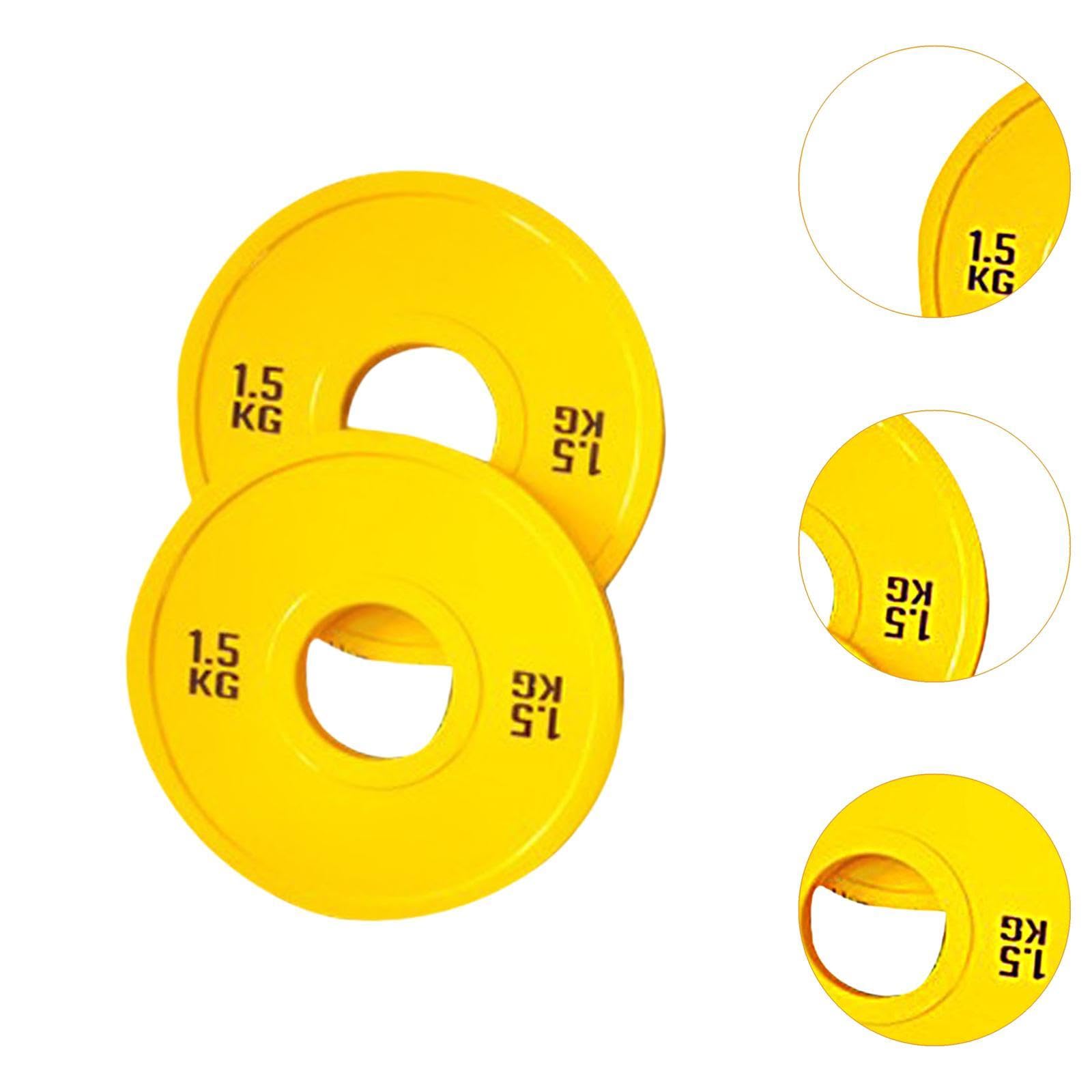 rockible Barbell Plates for Fitness Equipment Training