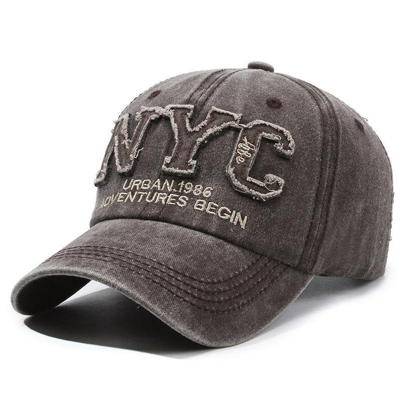 Image of Handcuffs Denim Caps Adjustable Strap Baseball Cap | Unisex Stylish Summer Headwear | Sun Protection Sports Hat for Men & Women