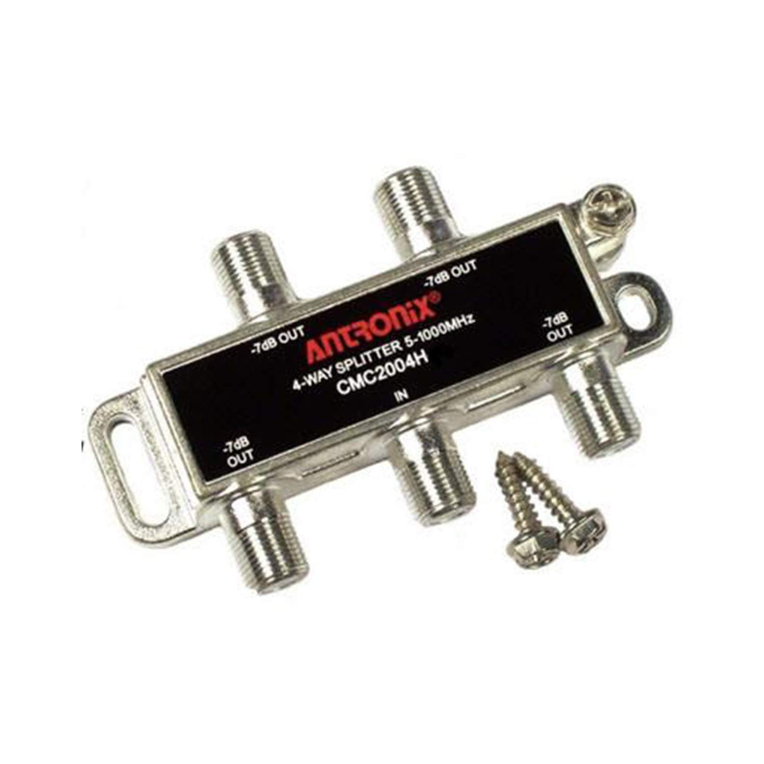 Antronix Box of 25 CMC2004H High Performance 4-Way Coax Cable Splitter 5-1002M