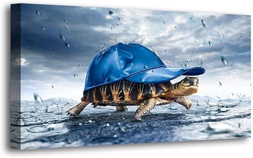 Miniatura 10 de Arte de pared, luna, mar, océano, paisaje, lienzo, arte de pared, pinturas modernas para sala de estar, decoración de pared y decoración del hogar,