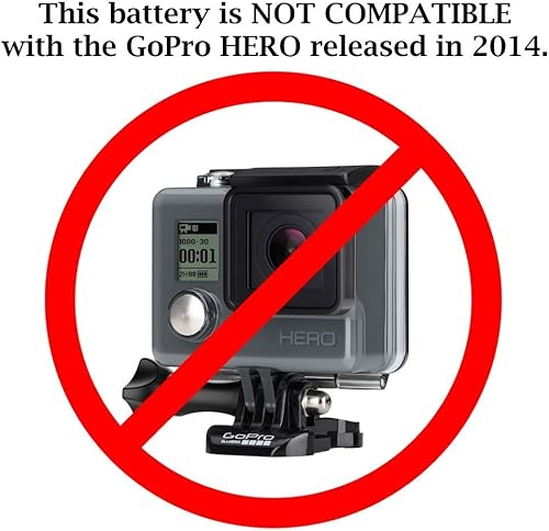 Miniatura 2 de Wasabi Power Batería para GoPro HD HERO2, GoPro Original HD HERO y GoPro AHDBT-001, AHDBT-002