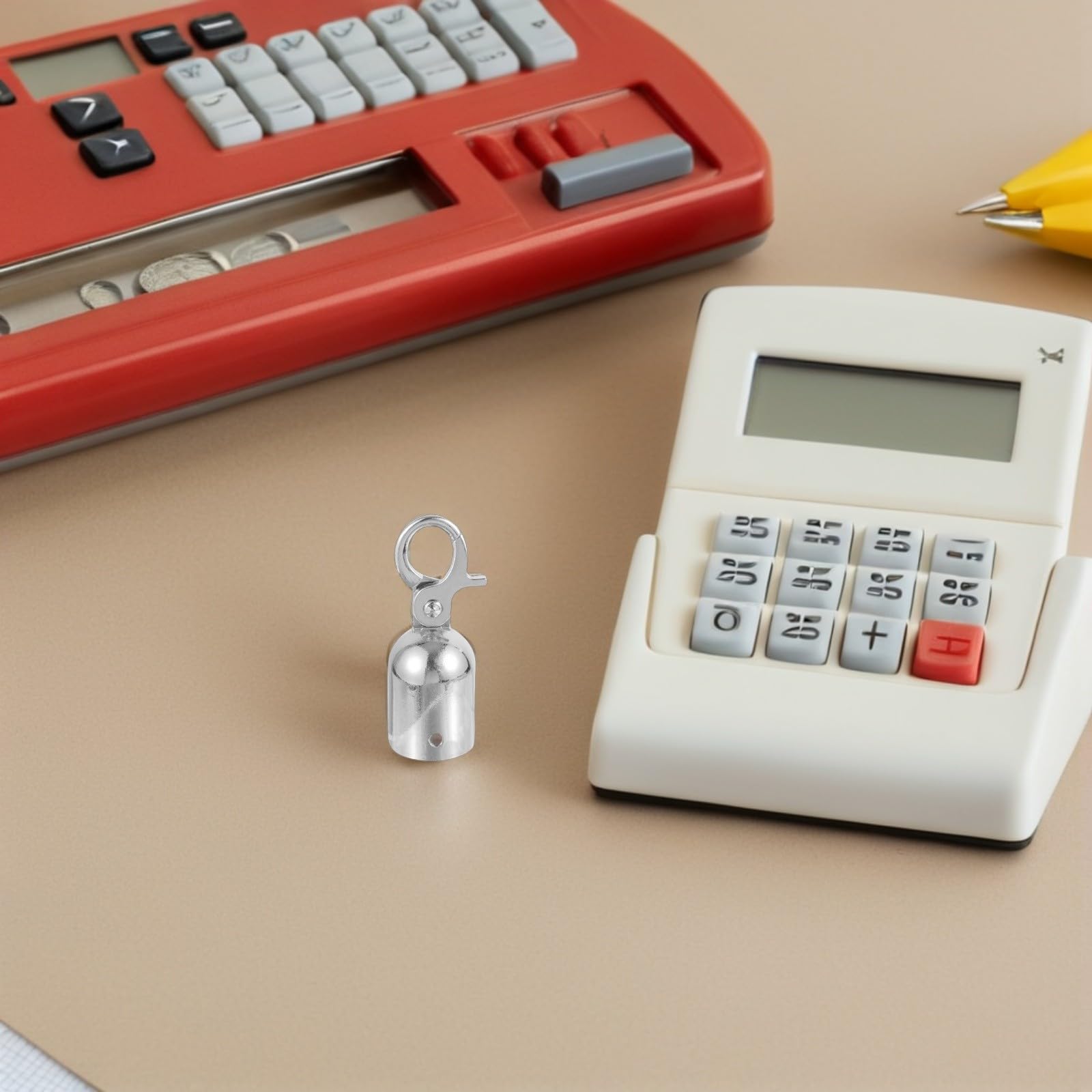 Paquete de 12 conectores de extremo de cuerda de aleación de zinc con mosquetones. Extremo de cable de metal C para un seguro Bers, fácil instalación para control de multitudes y postes de vástago