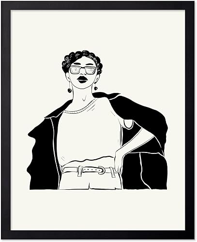 Miniatura 48 de Poster Master Póster de Groovy Woman – Impresión retro de moda – Arte de línea – Arte minimalista – Arte moderno – Arte abstracto – Arte en blanco y