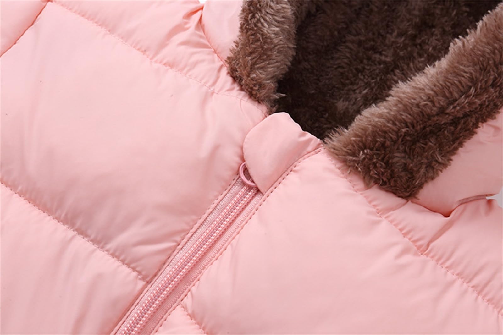 Générique Combinaison De Neige Unie Pour Tout-Petits En Hiver Barboteuse Bebe Fille Naissance Body 24 Mois Chaude À Capuche Nouveau-Né Bébé Animal Garçon Rembourré