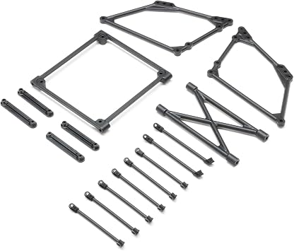 Losi Top Wing Mount Set Black 22S Sprint LOS-2428