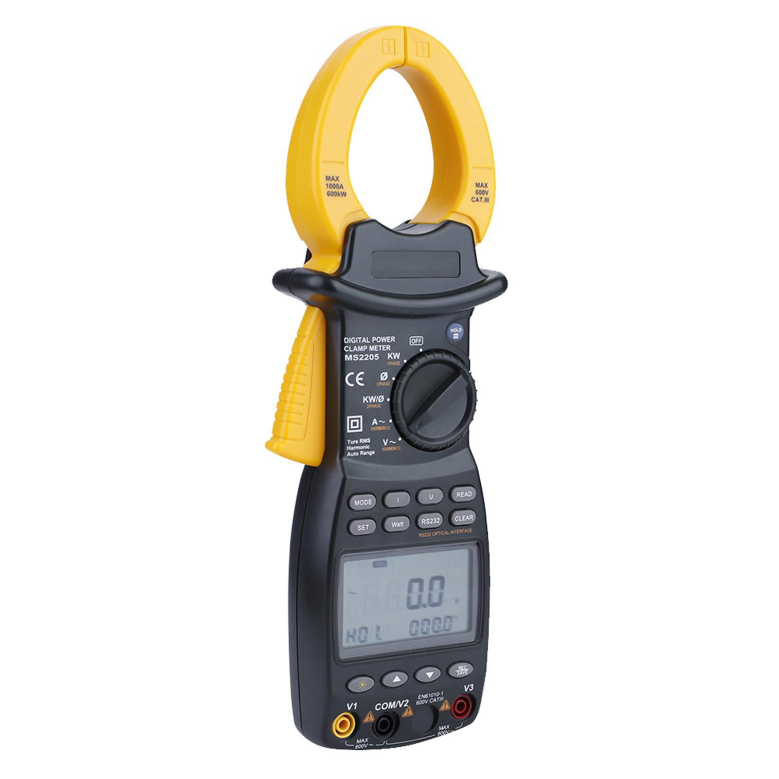 Digital Clamp Meter Auto Ranging Voltmeter Continuity Diode Capacitance Null Fire Wire Electrical Tools Current Voltage Ohm Volt Amp Meter