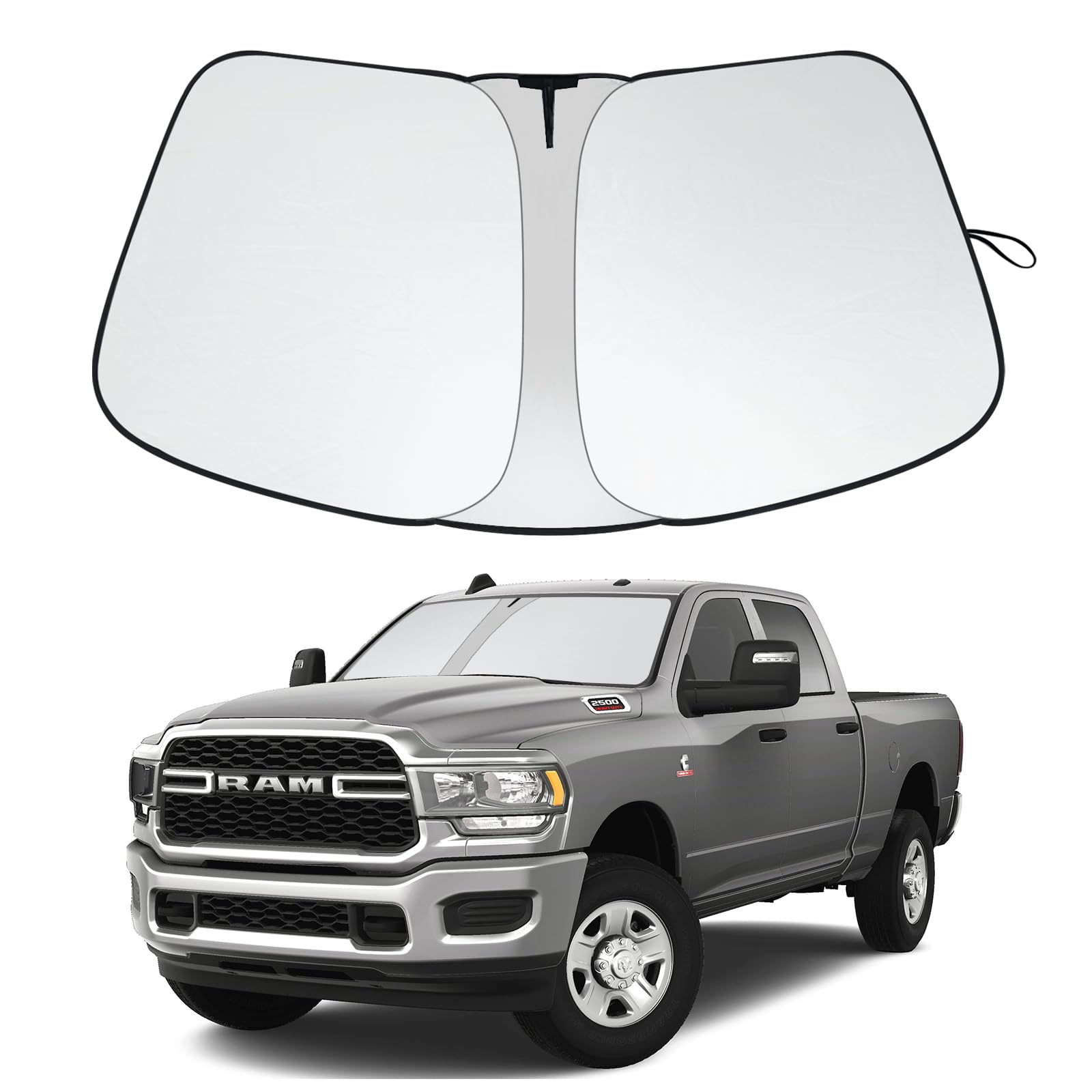 GZSH Front Windshield Sunshade for Dodge RAM