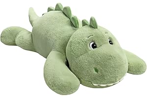 XMV 31 Inch dinosaur weighted stuffed animal, a huggable weighted dino