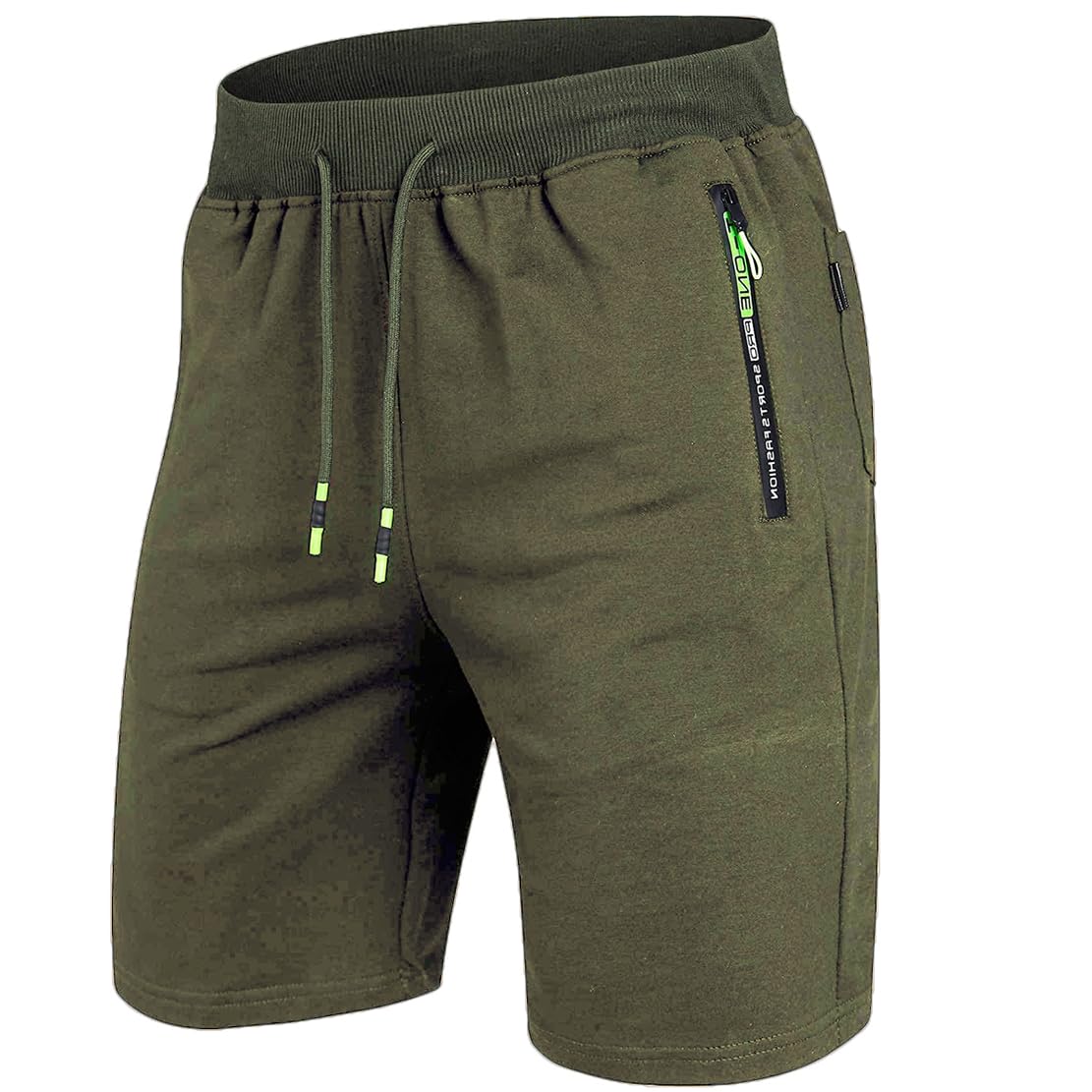 ZOXOZ Pantaloncini Sportivi Uomo Cotone Pantaloni Corti Shorts Uomo con Tasche