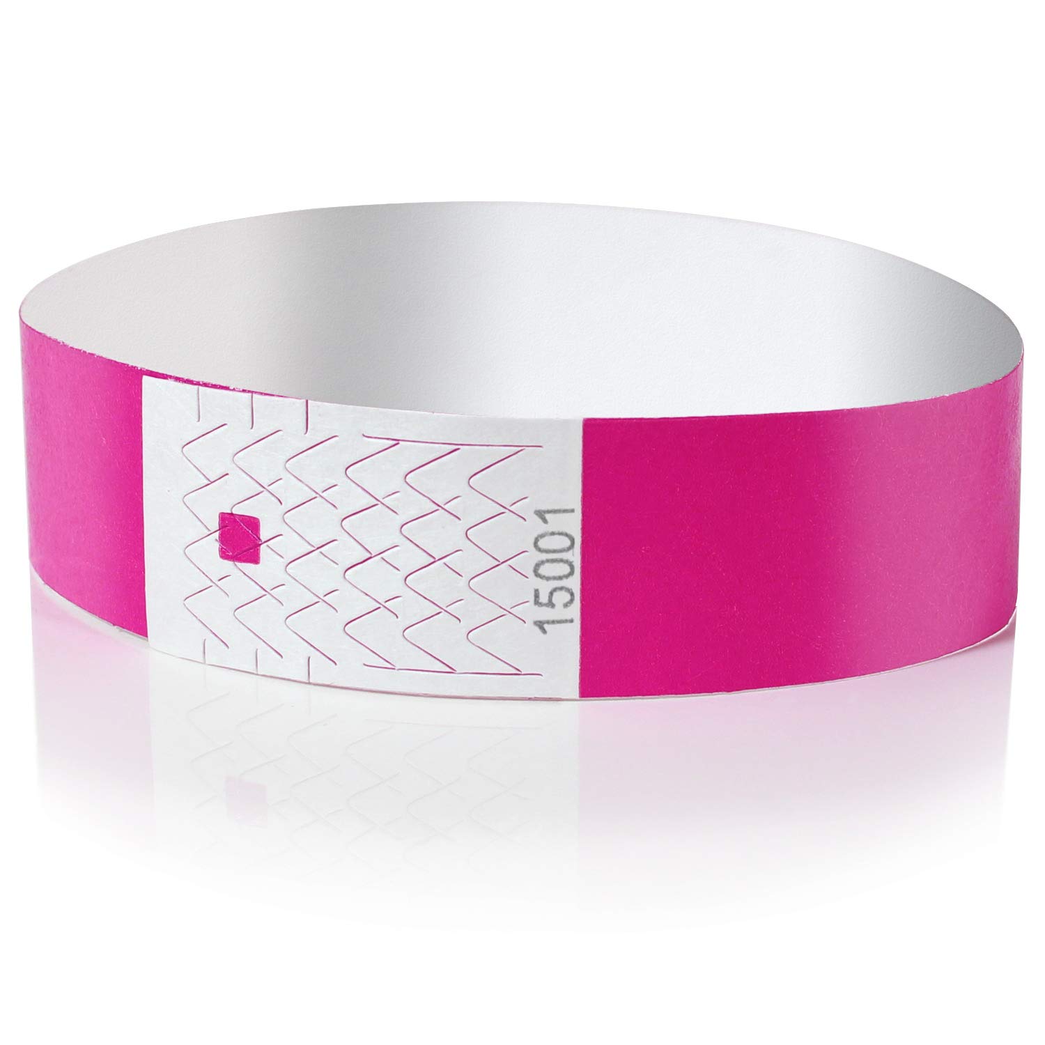 Braccialetti Identificativi In Tyvek Da 19 , 1000 Pezzi, Per Eventi (White, 1000 Pack - Foto 3