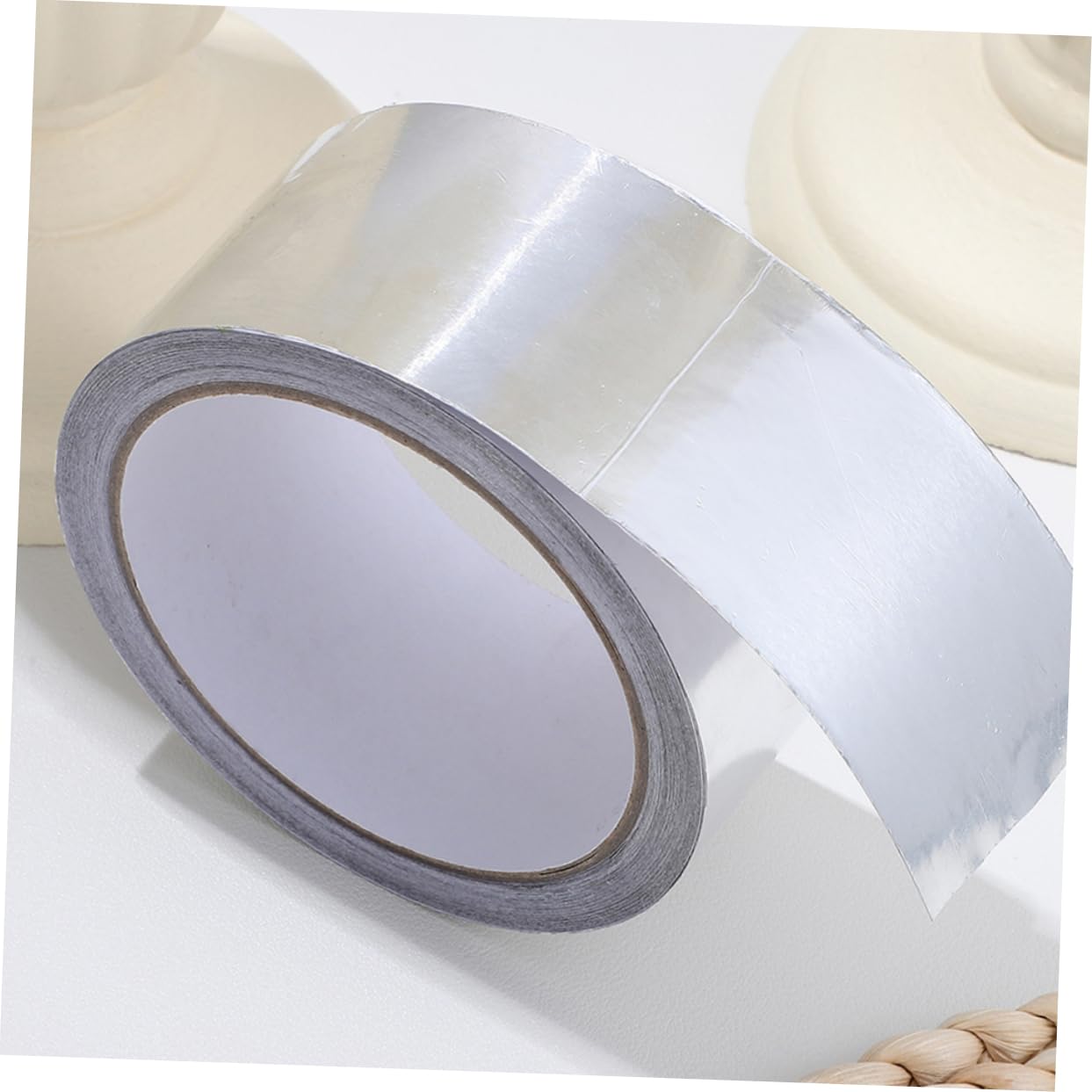 HEALEEP Exhaust Tape High Temp Roll Aluminium Foil Tape Roll for Exhaust Pipe Leak Repair Wrap