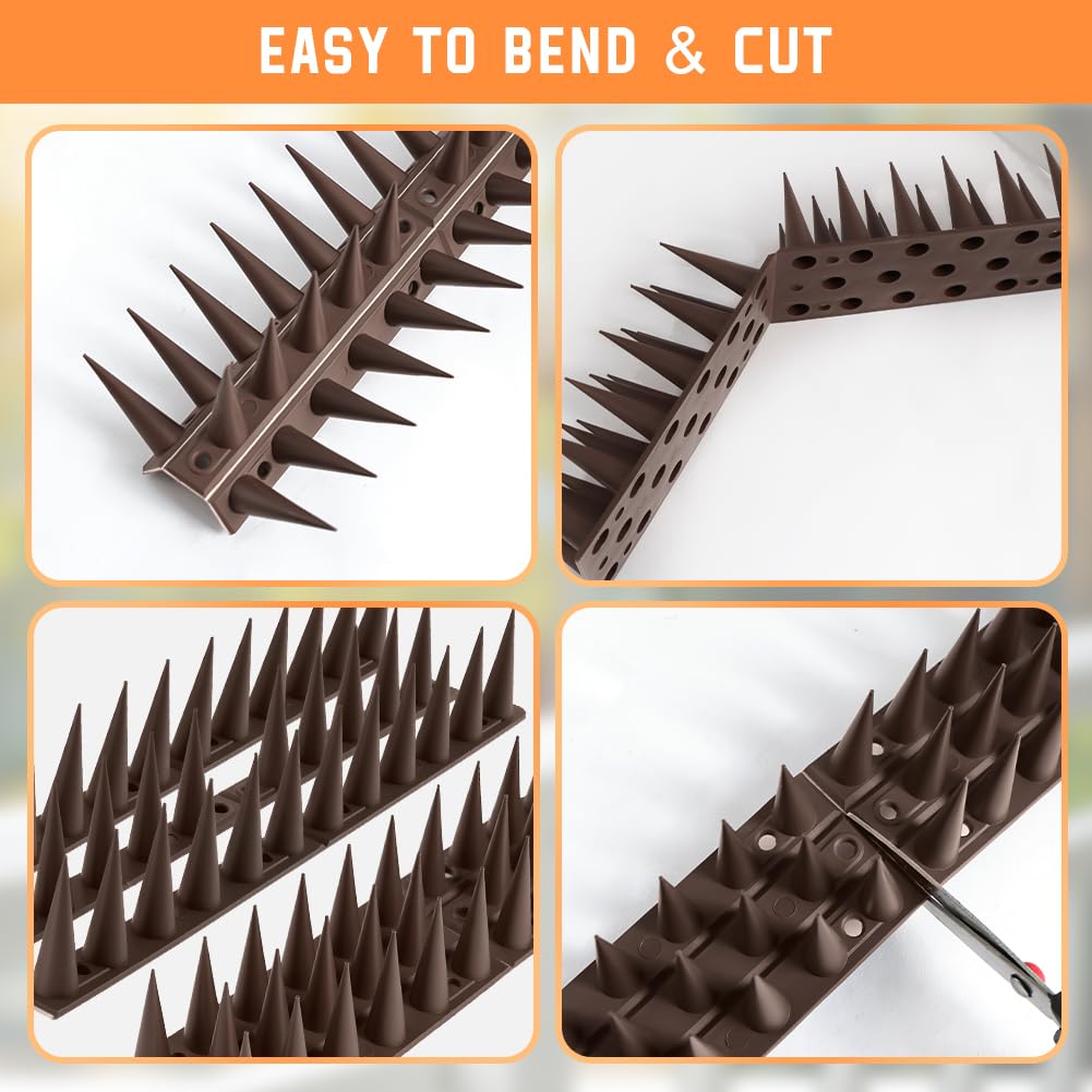 OFFCUP Pic Anti Pigeon Plastique, 1.8M Pique Anti-Pigeon