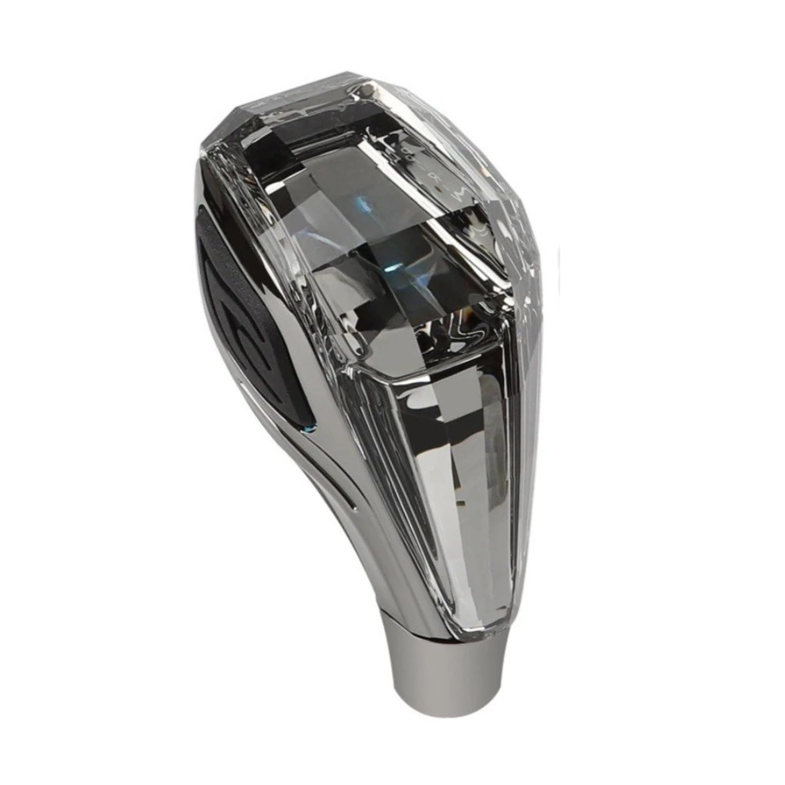 Xexjhqq Gray-5S-135-24R Gear Stick Knob For Toyota For Mazda For Mitsubishi Crystal Multicolor Led Light Car Gear Shift Knob Modified Lever Handball(Gray-5S-135-24R)