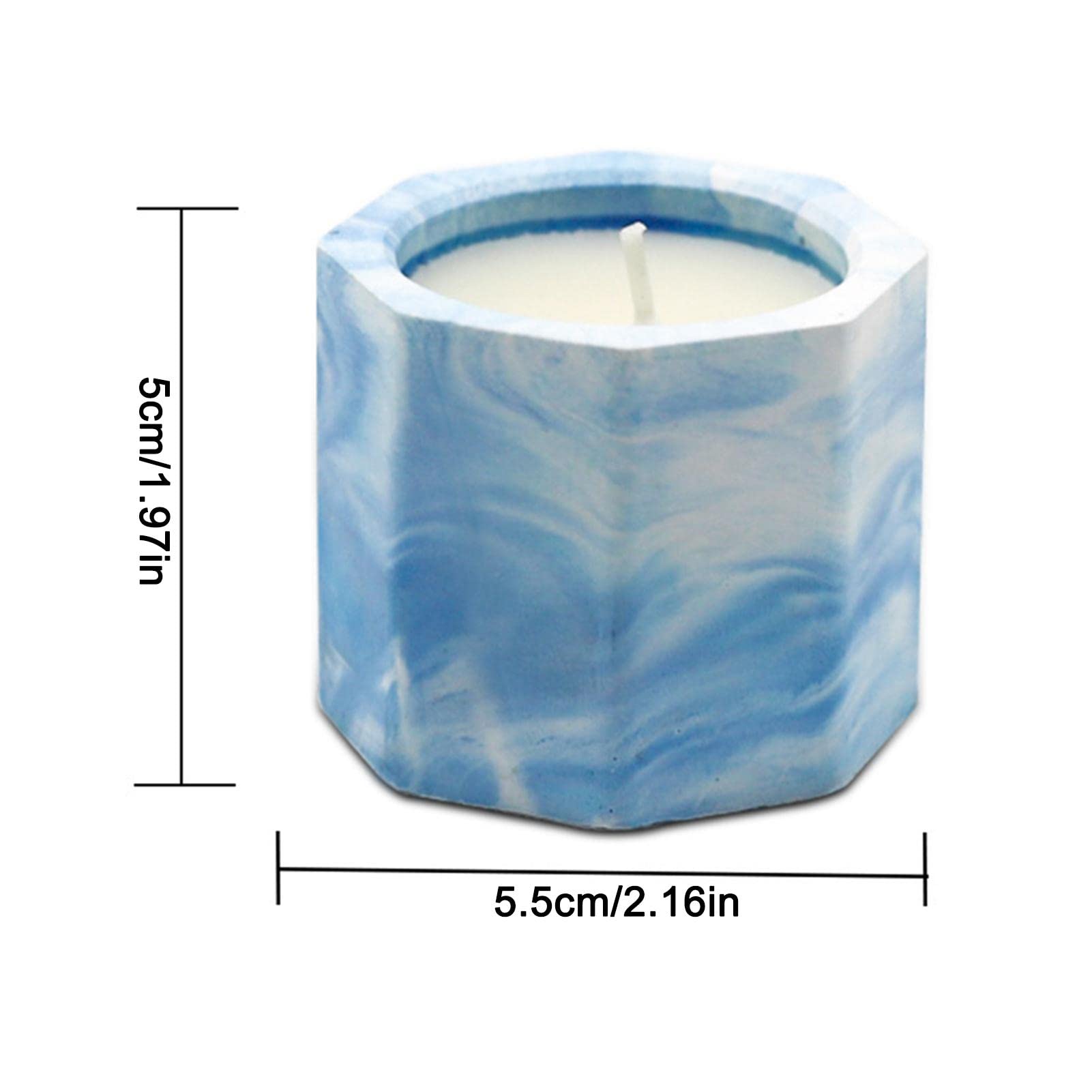 Velas perfumadas for Mujeres, Velas sin Humo de Cera de Soja Natural, Velas sin Humo de 2.5 oz de Larga duración, Regalo de Velas de SOYA perfumada for Mujeres, mamá, baño, Yoga, romántico