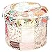 Stylo Culture Piede Sgabello E Pouf Copripiumino Ottomane Pouff Bianco Etnico Ricamato Patchwork Cotone Pouf Rotondo Classico Tessuto Rivestimento (16x16x13 Pollici) 40cm