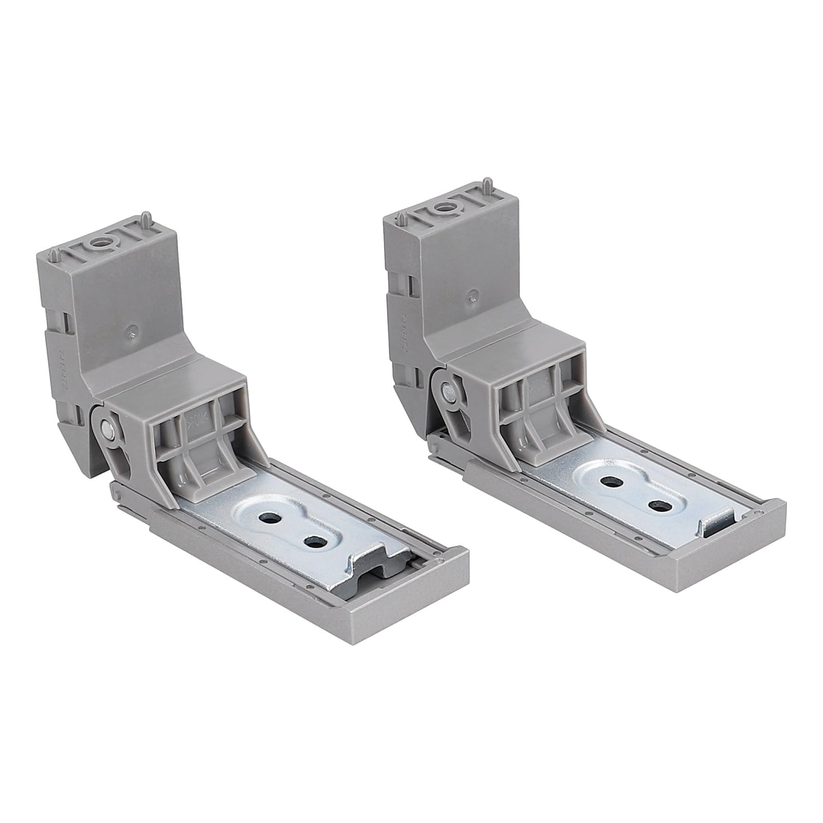 easyPART passend für LIEBHERR 9590204 Reperatursatz für Türgriff an | Kühlschrank, Kühlgerät, Griff, Handgriff, Türverschluss, Kühlschranktür, Reparaturset, Klemme, Halterung