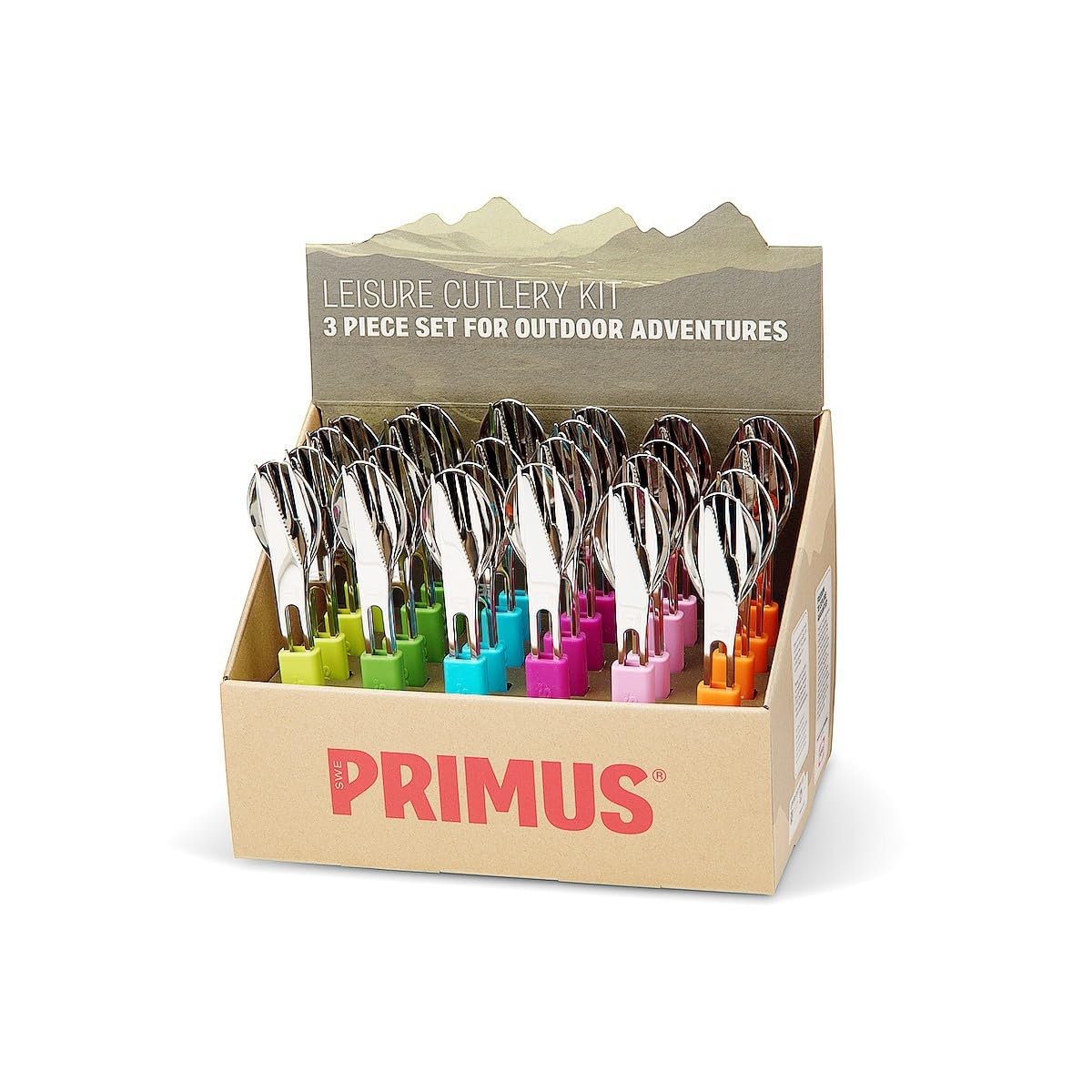 Primus Besteckset Fashion Colour 24 Stück, Farbig Gemischt, 1530460