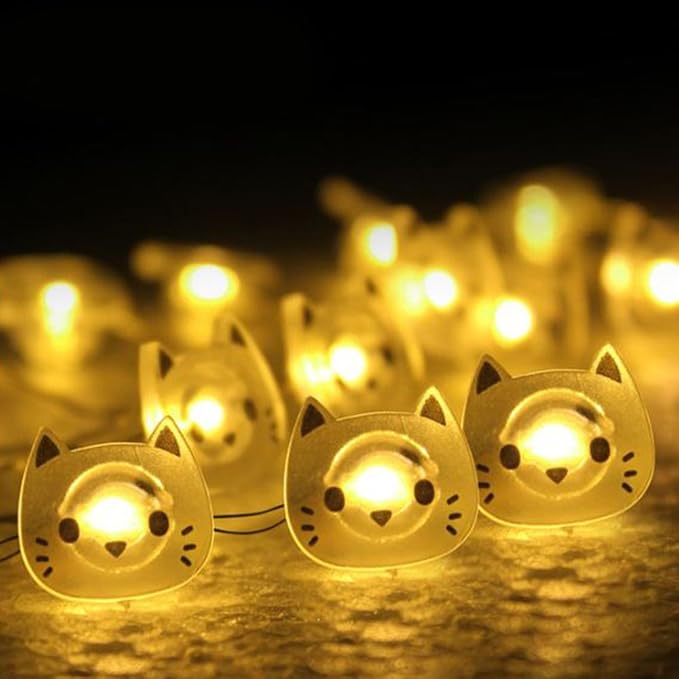 Amazon.co.jp: 猫/ねこ/NEKO 猫だらけ イルミネーション LED 室内