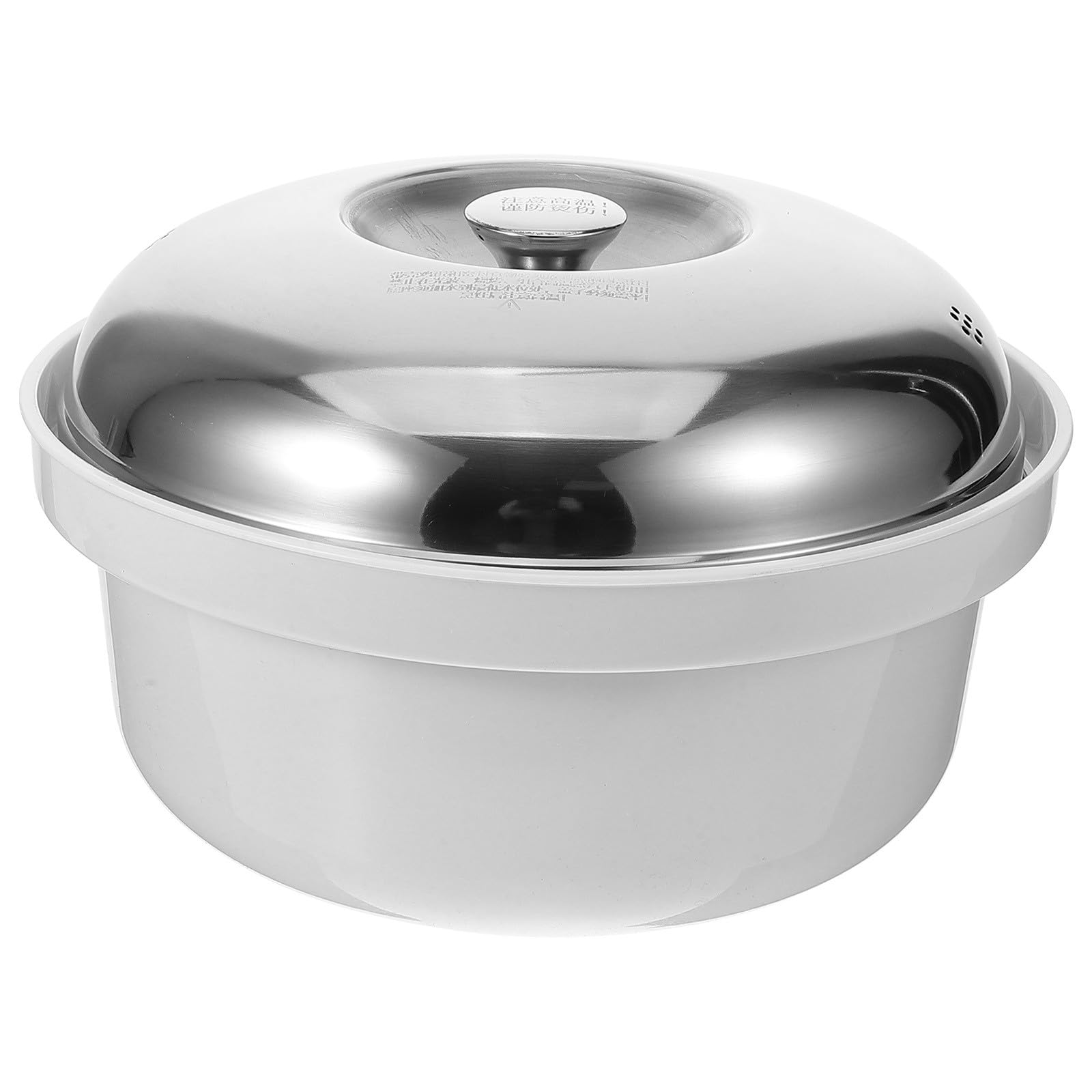 VALICLUD Vaporera para Microondas Multiusos de Plástico y Acero Inoxidable, Cocedor Rápido al Vapor para Verduras y Arroz, Utensilio Práctico para Cocina Saludable