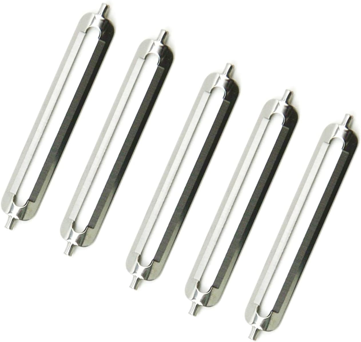 TorSor 5 Pack Peeler Blade Replacement 56mm Stainless Steel