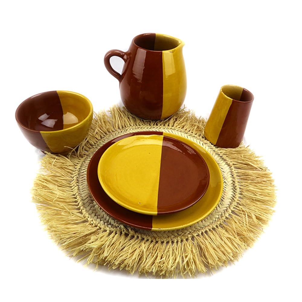 Lot de 3 bols marocains berbera