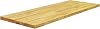 BenchPro Floating Shelf Wall Mounted Solid Butcherblock Shelf 15 Depth x 48 Length x 1 Thick Highest Grade Lumber - No Knots or Back Areas