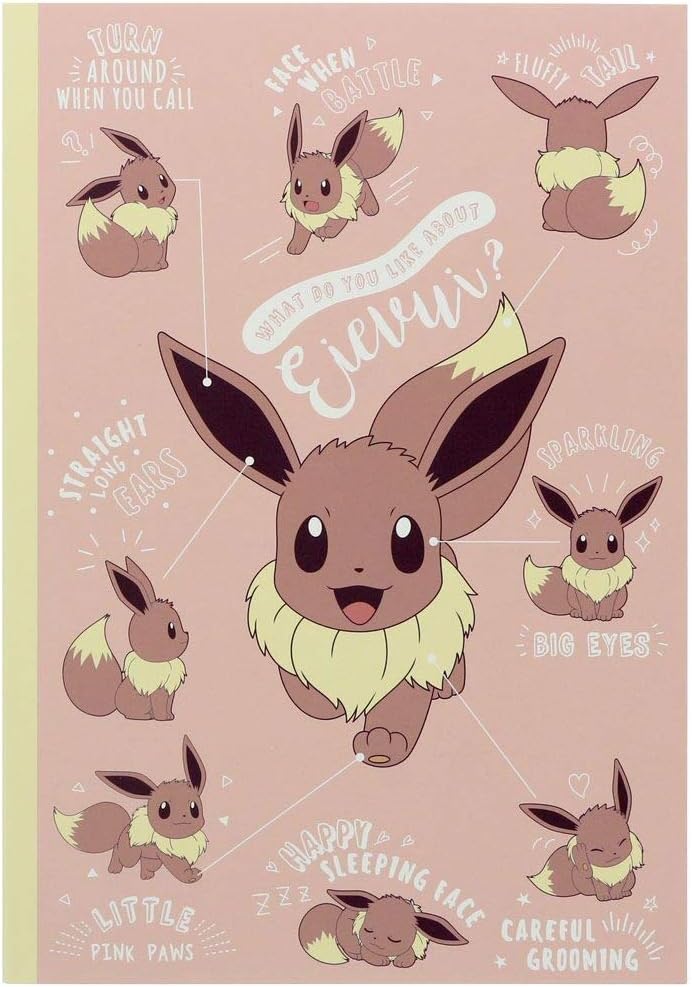 Amazon サンスター文具 ポケモン ピカチュウ イーブイ ノート B5 イーブイ ノート 文房具 オフィス用品