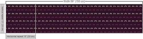 Vista 619 de Ambesonne Tela beige de The Yard, ilustración contemporánea de animales marinos en estilo retro, arte de caballito de mar de cangrejo de pulpo, tela