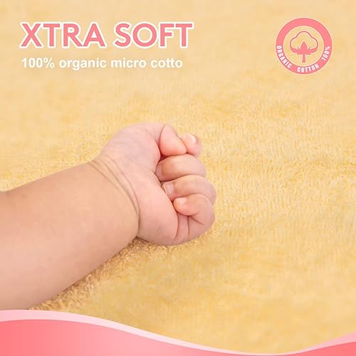 Miniatura 5 de Toalla con capucha para bebé con diseño único de animales, toalla de baño de algodón grueso ultra suave para recién nacido (tigre)