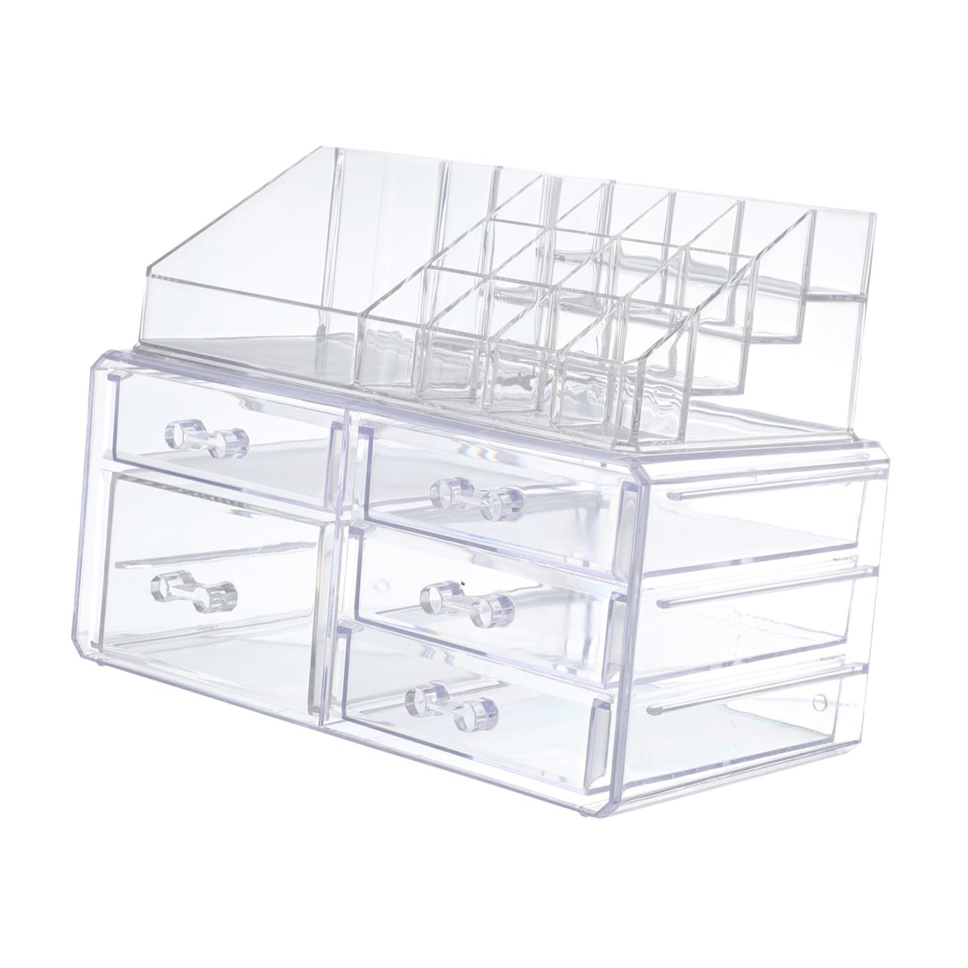 Organizer Cosmetici da Bagno Acrilico Cassetti per Make-up Donna