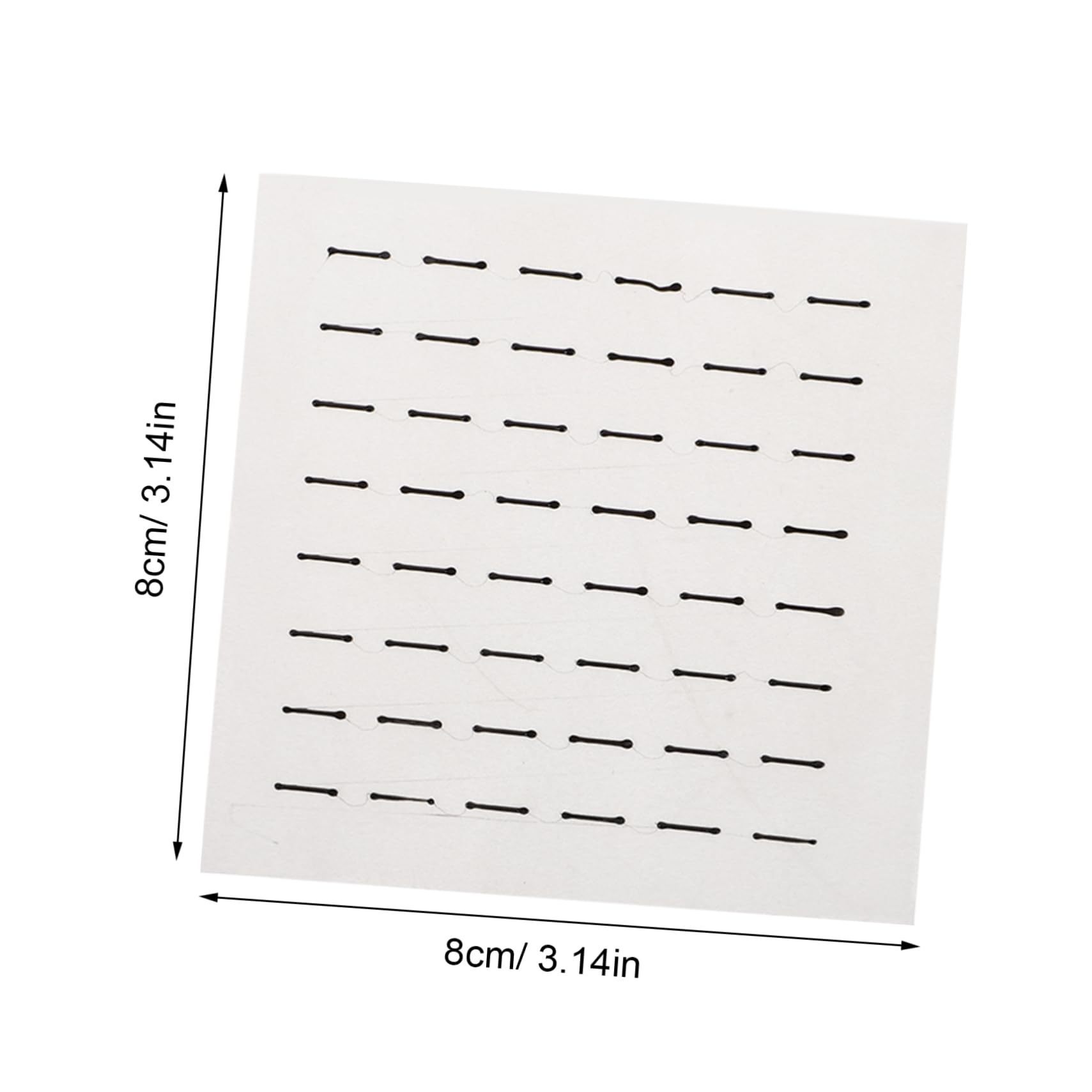 FRCOLOR Reusable Self Adhesive Eyelash Strips Glue Strips for Natural Look Lash Extensions and Eyelash Applicator Supplies