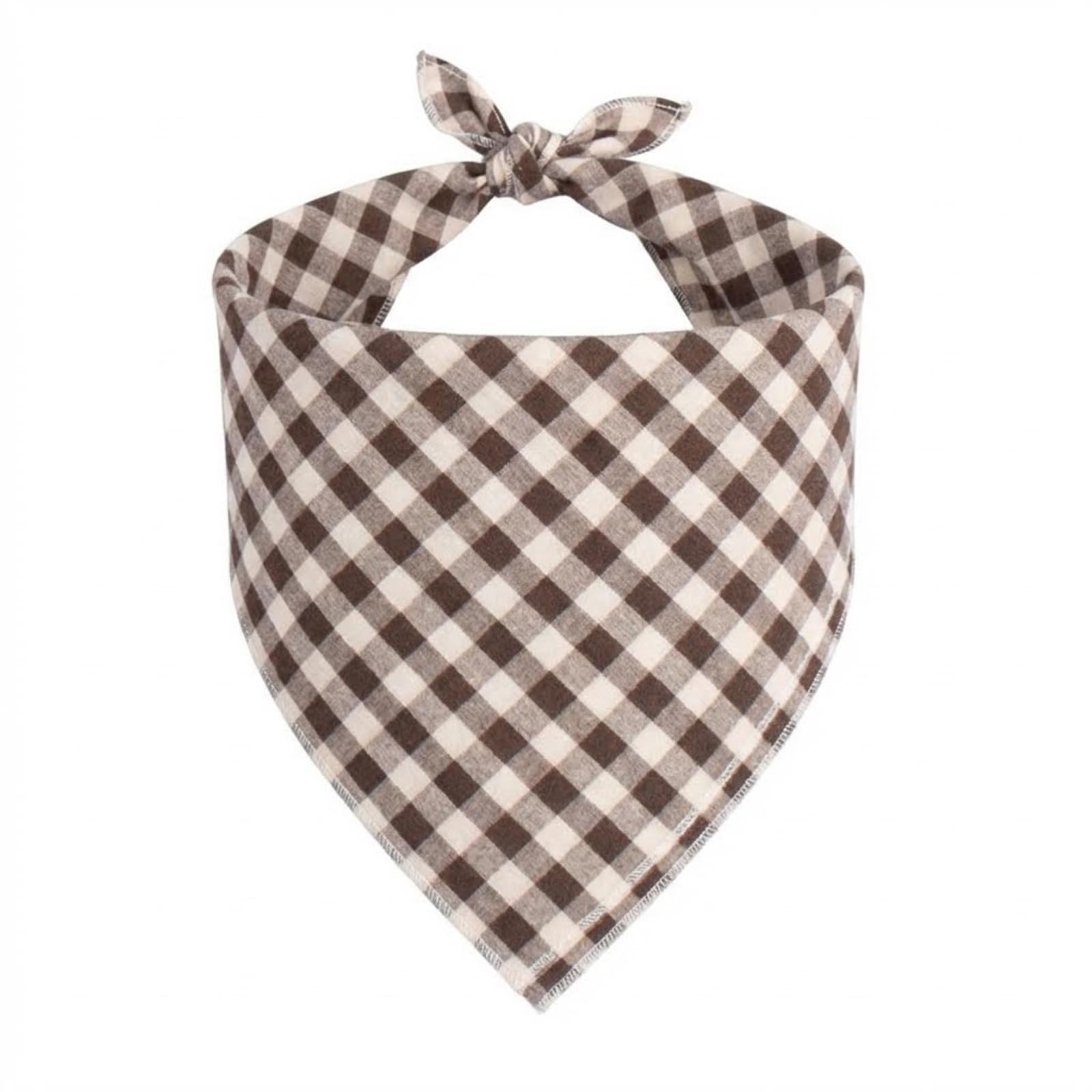 Dog Bandanas 1 Pack; Cotton Linen Red Bandana Checkered for Large Dogs; Soft Breathable Dog Accessories; Holiday Dog Apparel & Accessories — view 12