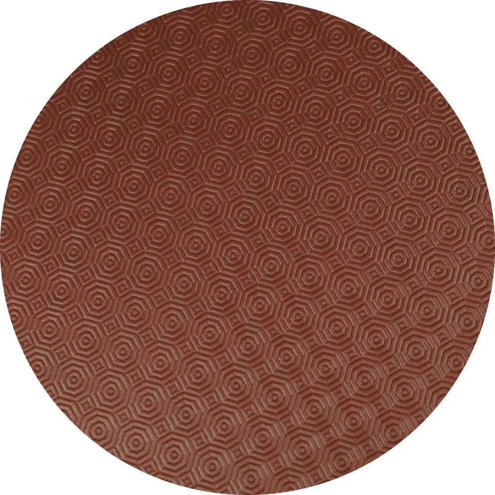 ROUND Table Protector Heat Resistant Felt Cream Grey Beige Brown HEAT RESISTANT (Brown, 90cm (35" inch))