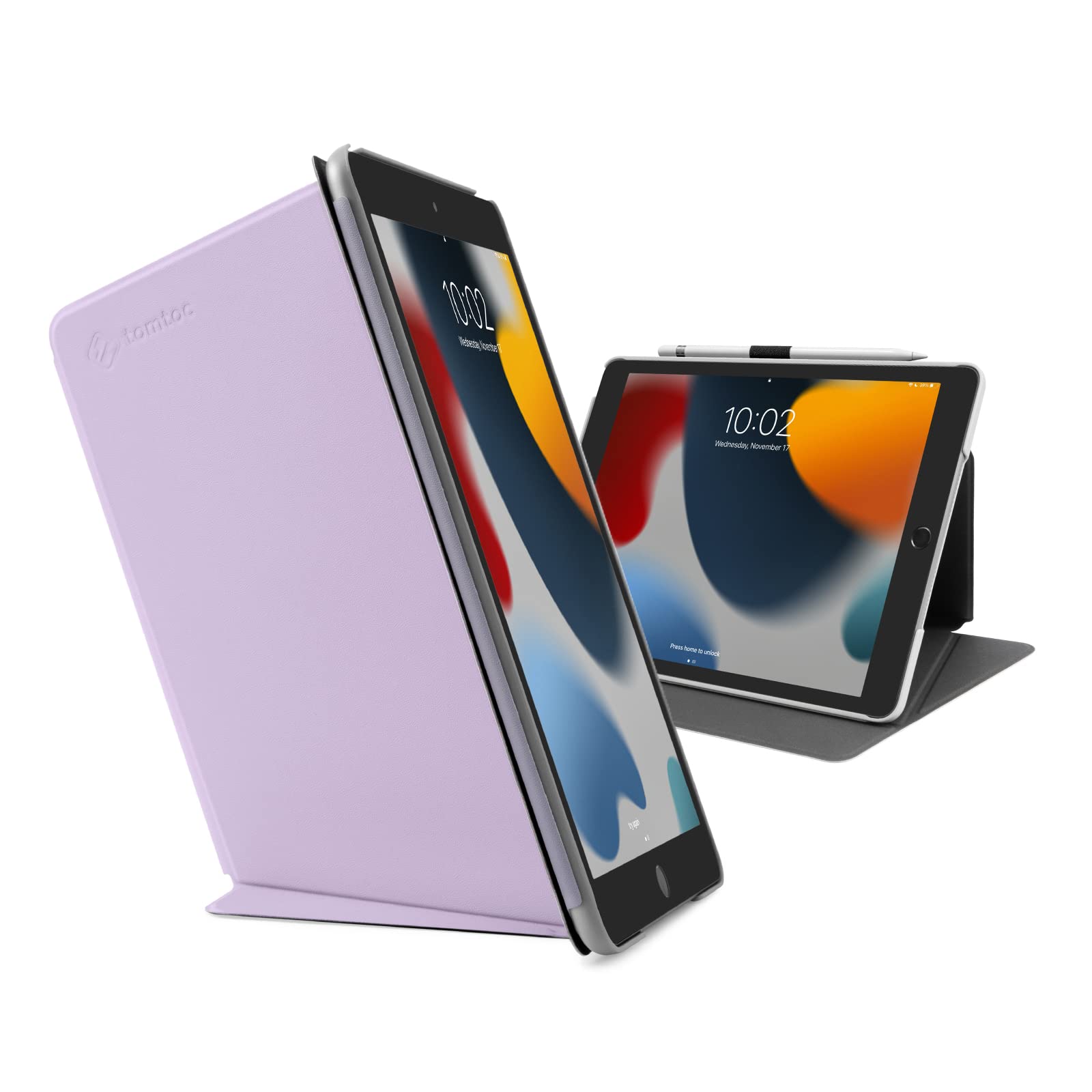 tomtoc Vertical Case Compatible with iPad 10.2-Inch 9th/8th/7th Generation (2021-2019), Slim Stand Hard Shell Protective Case with Magnetic Kickstand for 3 Use Modes, Lightweight Auto Wake/Sleep Cover (B09L7Z439G) Amazon Price History, Amazon Price Tracker