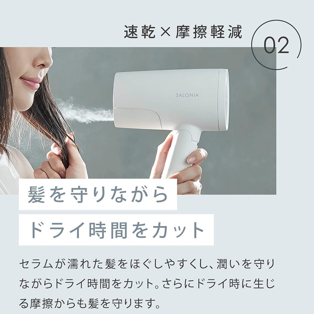 Amazon | SALONIA(サロニア) トリートメントミストドライヤー・セラム 