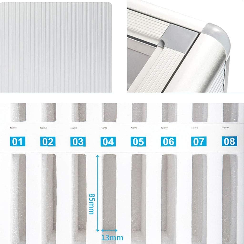 Taquilla escolar plateada con cerradura transparente con compartimentos numerados, práctico almacenamiento para exámenes y suministros, duradero y seguro, ideal para estudiantes y aulas, 12 unidades