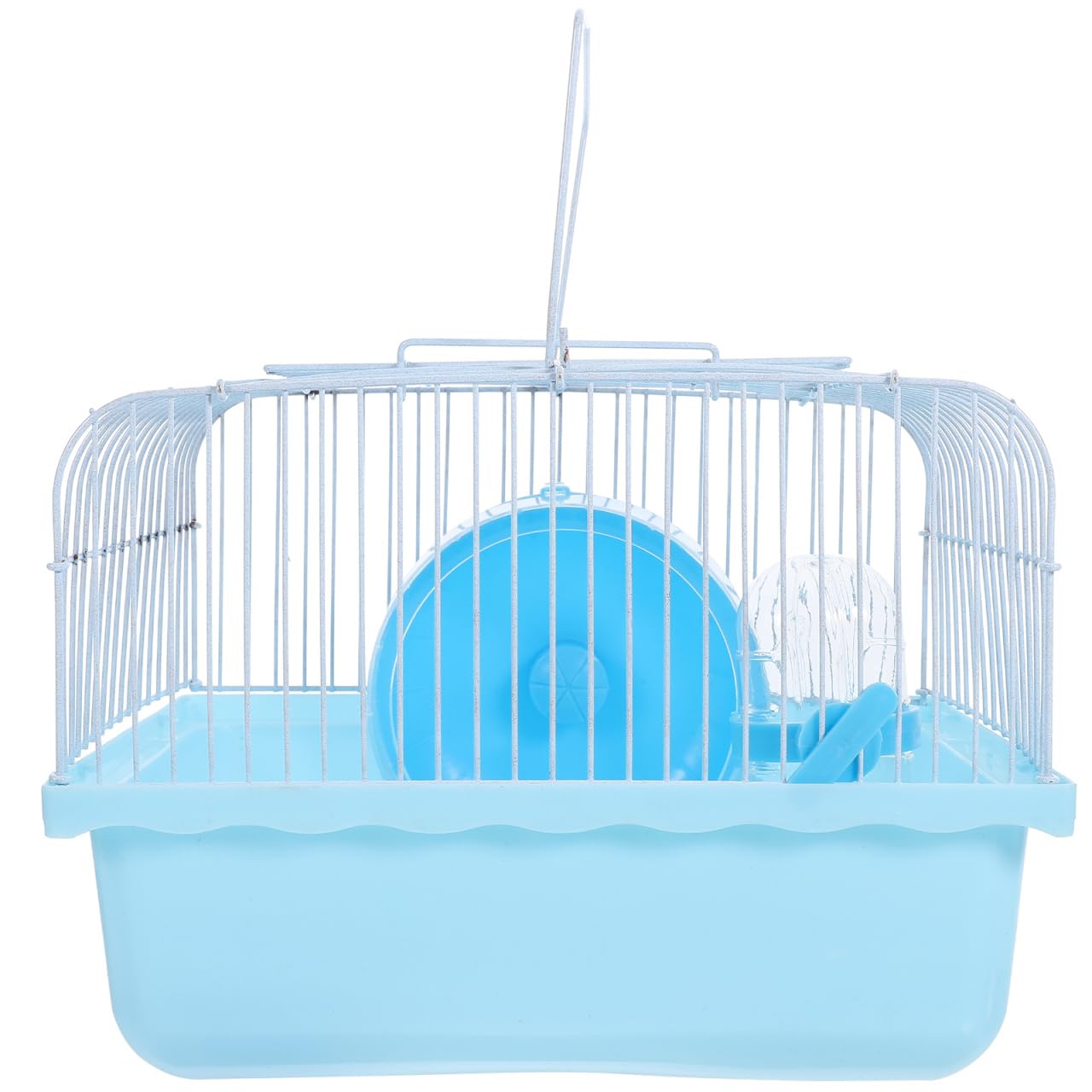 ibasenice Hamster Travel Cage - Hamster Cage Hamster Cage Travel Carry Rat Cage Small Pets Supplies Hamster Toy Rat Carrier