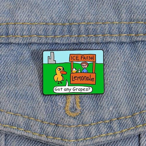 Image of Cute Enamel Pins Cartoon Lapel Pin Brooch Badge for Backpack Jackets Funny Tiger Pins for Gift Anime Enamel Pin for Clothing Hat Decoration