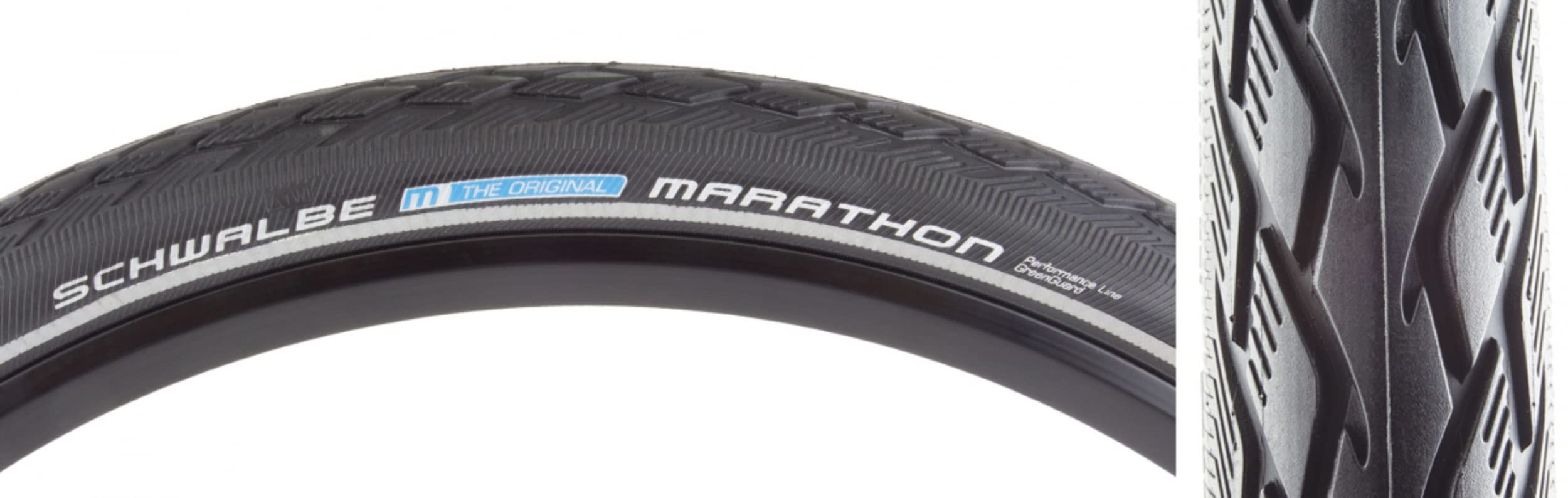 Schwalbe Marathon Wired Tyre with Greenguard Reflex