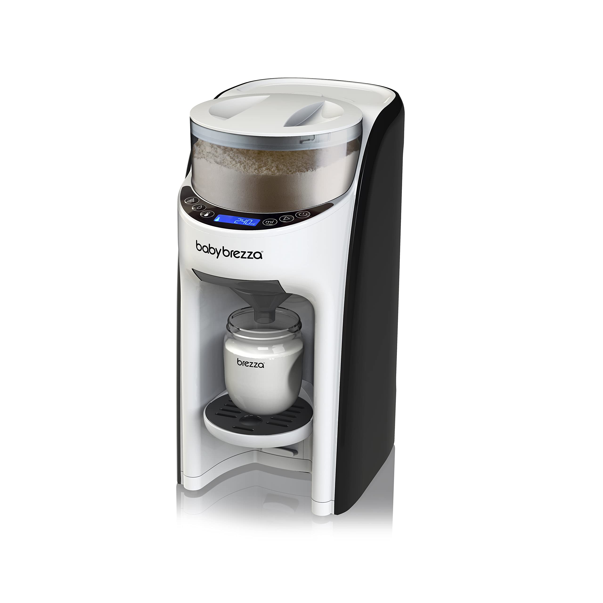 Baby Brezza Formula Pro Advanced Formula Dispenser Machine - Automatically Mix a Warm Formula Bottle Instantly - Easily Make Bottle with Automatic Powder Blending,1 Count