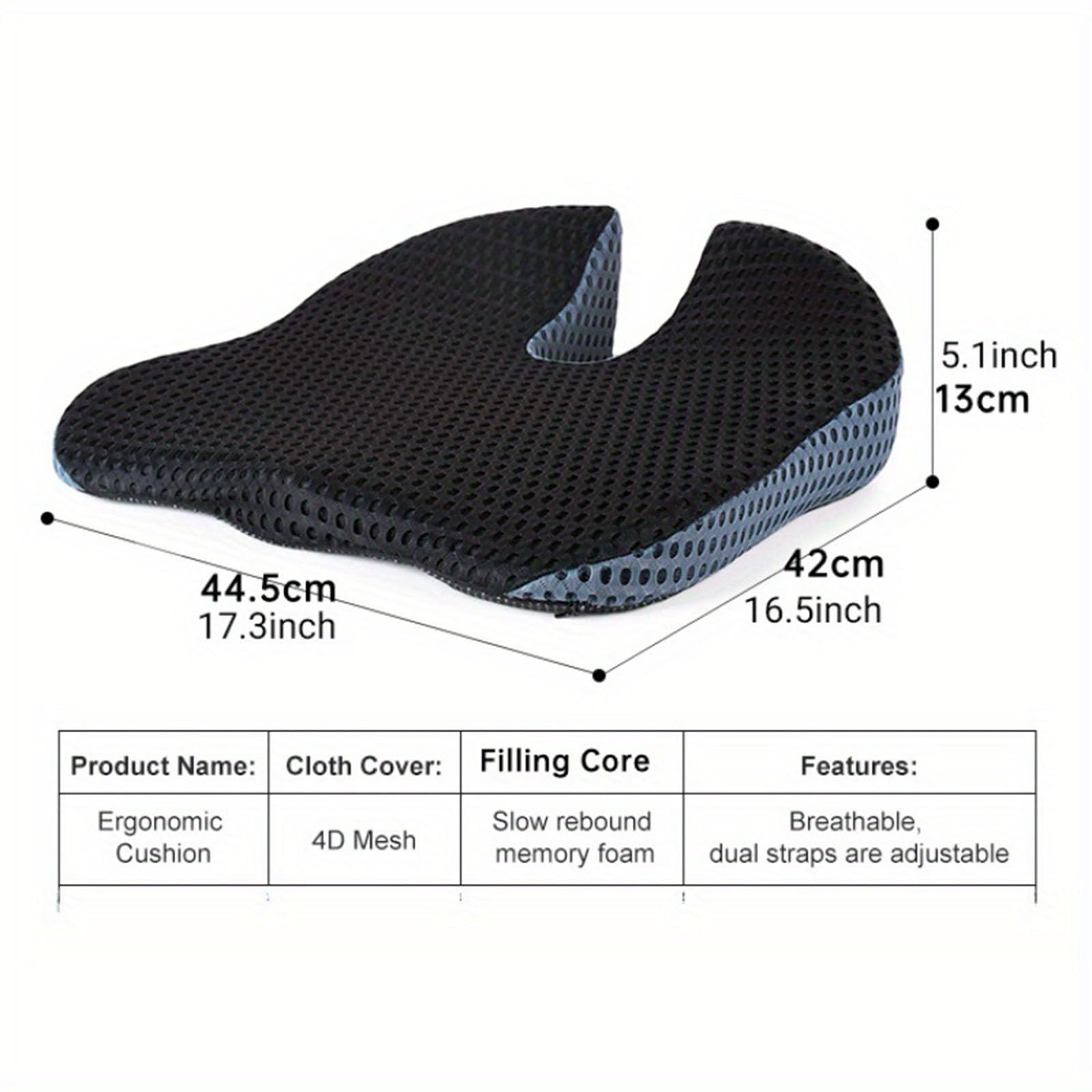 Cuscino per Seggiolino Auto per la Guida, Base Antiscivolo, Compatibile con Aston Martin Rapide Lagonda Taraf Rapide E