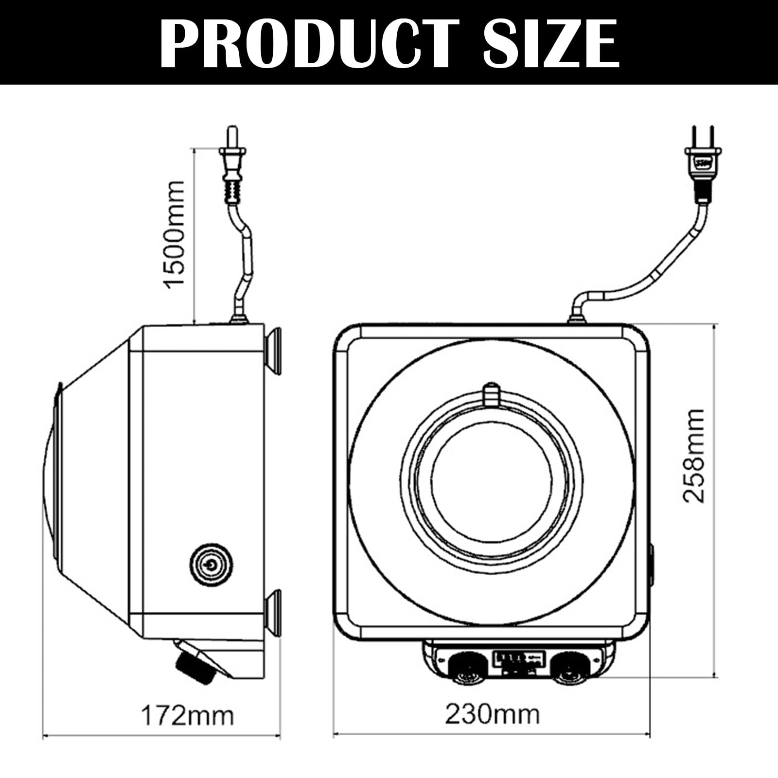 Centrífuga de Laboratorio 4000rpm 1685xg 6x10ml PRP Portátil