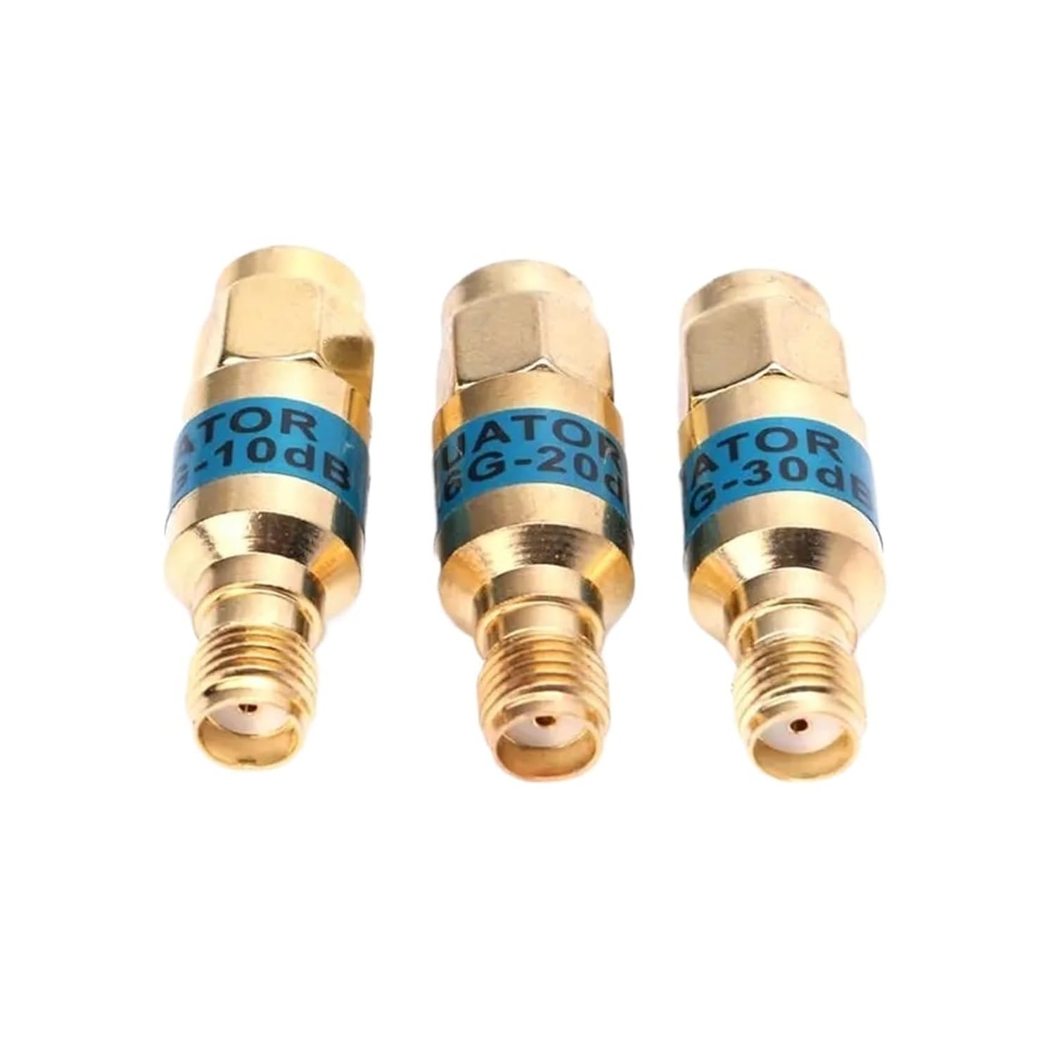 2W SMA-JK coaxial attenuator, DC to 6.0GHz, 50ohm, 1dB, 2dB, 3dB, 5dB, 6dB, 10dB, 15dB, 20dB, 30dB(3db)