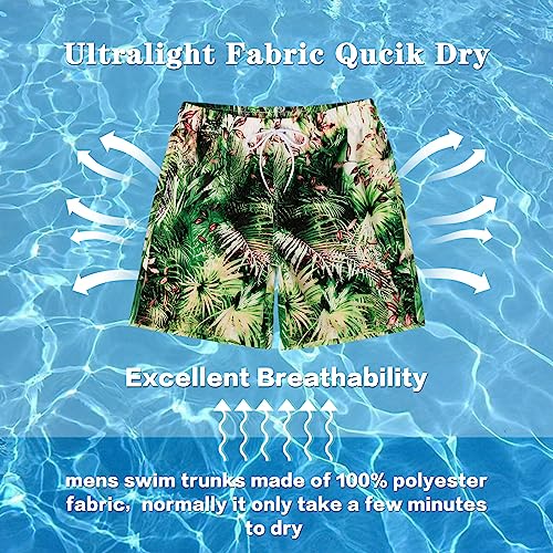 MYJAJAYI Mens Swim Trunks Quick Dry Mens Swimsuit Trunks 5 Inch Funny Bathing Suit2